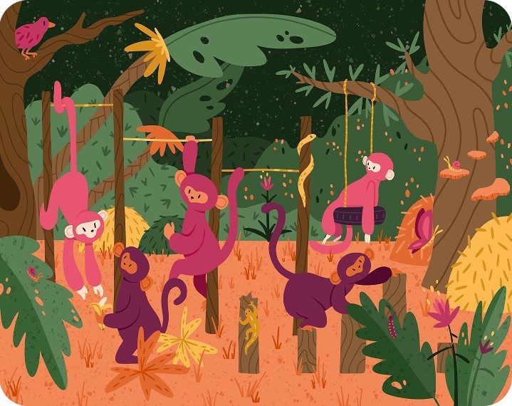 Collection of Clusters — digital art illustration