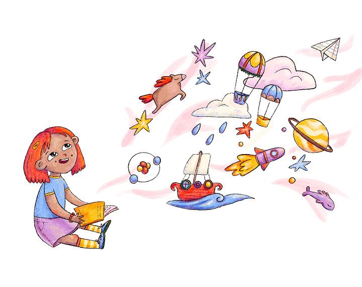 Hidden Worlds — picture book illustration